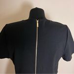 Kate Spade  Black Dress with White Bow Belt NWT Photo 4