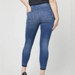 Spanx Medium Wash Distressed Ankle Skinny Jeans in Size Medium Photo 1