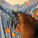 Torrid  3 Plus‎ Size Floral Maxi Textured Woven Double Slit Dress 3x 22 24 Photo 5