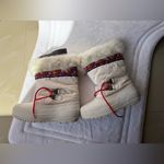 Sorel Women's Winter Boots Swiss Floral Faux Fur Size 6 White Red Arctic Water Photo 11