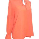 Waverly Grey x Anthropologie Blouse Small. LTOP717 Orange Photo 1