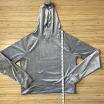 SO  Cozy Sweatshirt Juniors Womens Size S Hoodie Gray Super Soft Sweater Stretchy Photo 8