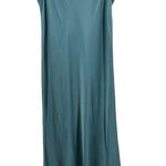 ATM Anthony Thomas Melillo Silk Charmeuse Bias Cut Midi Dress Large New Photo 4