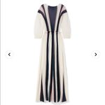 St. John  silky gauze pleated gown Photo 8