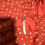 Free People Red/pink Polka Dot Romper Photo 3