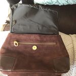 AMERICANA BY SHARIF Suede Flap Vintage Brown Photo 11