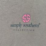 Simply Southern  USA Gray Long Sleeve T-Shirt Small‎ Photo 2