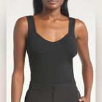 Halogen  Tank Top XL Black Ribbed Sweater Shirt NEW Classic Preppy Career Photo 2