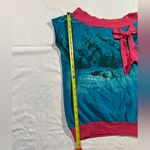Urban Renewal  Teal and Pink Bow Top Photo 3