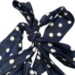 Summersalt Bow Shoulder Sidestroke One Piece Swimsuit Polkadot Navy, Sz 12 Photo 6