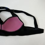 Victoria’s Secret PINK Active Sz M Sport Bra Ultimate Lightly Lined Black Floral Size M Photo 6
