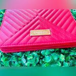 Bebe  Small Quilted Crossbody Red Purse - Gorgeous 7x5x1.5 Photo 4