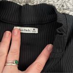 Lululemon Abercrombie and Fitch Black zip up long sleeve body suit size medium Photo 2