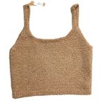 SKIMS NEW  Cozy Knit Tank Top 2X/3X Camel Tan Photo 4