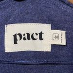 Pact Airplane Wrap Open Cardigan Organic Cotton Sweater Blue Size L/XL Photo 3