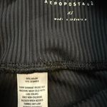 Aeropostale aero ribbed black high waisted biker shorts Photo 4