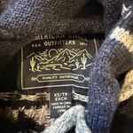 American Eagle Outfitters Unisex Hoodie Knit Sweater Geometric Pullover XS Photo 6