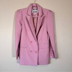 Walter Baker  Pink Double Breasted Blazer Jacket Womens S Preppy Classic Academia Photo 8