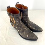 Dan Post  star struck distressed‎ leather booties, women’s 10M Photo 1