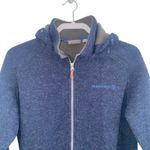 Merrell  Women's Small P Dark Blue Wool Blend Fleece Lined Hooded Full Zip Jacket Photo 1