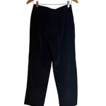 J.Jill Corduroy Black Pant, Size 4 With Side Buttons Cotton Career‎ Work Church Photo 1