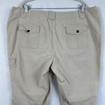 Eddie Bauer  Vashon Fit Women's‎ Plus 20 Beige Utility Cargo Pants Casual Neutral Photo 6