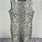 St. John  Collection SAFARI MULTI LeopardPrint Jacquard Sheath Dress Size 12 NWOT Photo 3