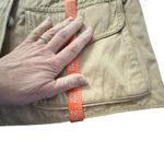 Ann Taylor LOFT Khaki Safari Field Jacket Women's Small Cotton Blend Heritage Style Photo 7