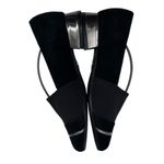 Bettye Muller Betty Muller Concept Women's Gobi Loafer Size 6.5 M Black Suede‎ With Pewter Photo 4