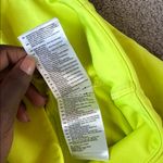 Reebok  Speedwick Neon Yellow Gym Biker Shorts SIZE XS Photo 2
