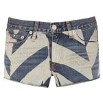 Rag and Bone mid-rise denim cut-off shorts in El Capitan wash size 26 Photo 4