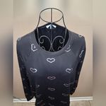 Workshop Republic Clothing NWOT  Black Sweatshirt with White Photo 2