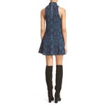 Free People  Amelia Knit Dress Blue Green Combo Size L Photo 1