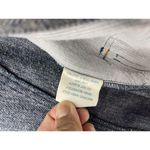 Zinc  Women's Blazer Knit Micro Chevron Gray Medium Knit Linen Blend Long Sleeve Photo 5