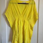 Seaspice cotton black cover up Yellow Size L Photo 0
