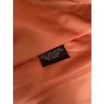 Revue Womens Small Orange Lambs Leather Jacket Full Zip Photo 7
