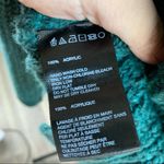 Urban Outfitters ‎ chunky crisscross green sweater S Photo 5