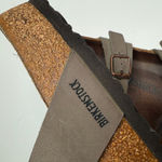 Birkenstock  Women’s Mayari Birko-Flor - Brown Strappy Sandal S-407 Size 39 Photo 4