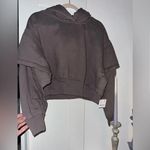 Free People Movement NWT  Snow Flow Hoodie In DriftWood Combo Photo 4