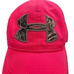 Under Armour  Adjustable Baseball Cap Pink Camo Logo Women’s One Size Photo 1