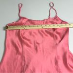Victoria's Secret Victoria’s Secret Y2K Silk Mermaid Ruffle Pink Slip Dress Vintage Chemise Size M Photo 8