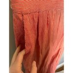 Shinestar wide leg Jumpsuit red/white striped size L Photo 3