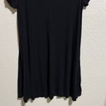 Forever 21 black knit T-shirt dress size large Photo 4