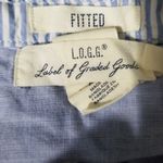 H&M label of graded goods light blue chambray Fitted button up Photo 2
