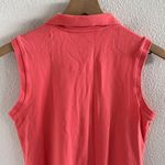 Tommy Bahama  Preppy Collared Travel Mom Athleisure Dress Coral Small Photo 5
