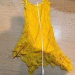 Nara sheer lace mini dress yellow size Xs Sold out on urban o Photo 8