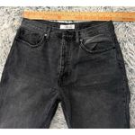 KanCan Dixon‎ Ultra High Rise 90's Boyfriend Jeans Size 11/29 Black Distressed Photo 4