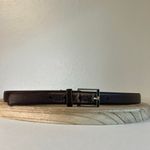 Vintage 90s Brown Distressed Worn in Genuine Harness Leather Belt Size Large Photo 10