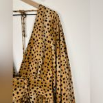 Free People Jayde Leopard Print Boho Maxi Dress Sz 4 Photo 5