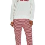 Wildfox Twisted but Sweet Christmas Intimates Set Women’s Red & White Size XS Photo 0